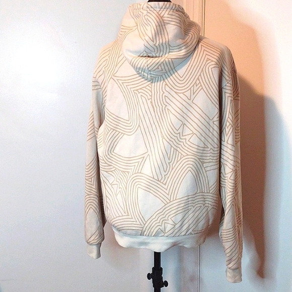 Adidas Originals Athletic Club AOC Print All Over Hoodie Size M - Picture 8 of 11